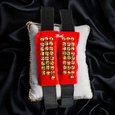 Bharathanatyam Ghungroo Velvet 3Line – Taal Musicals